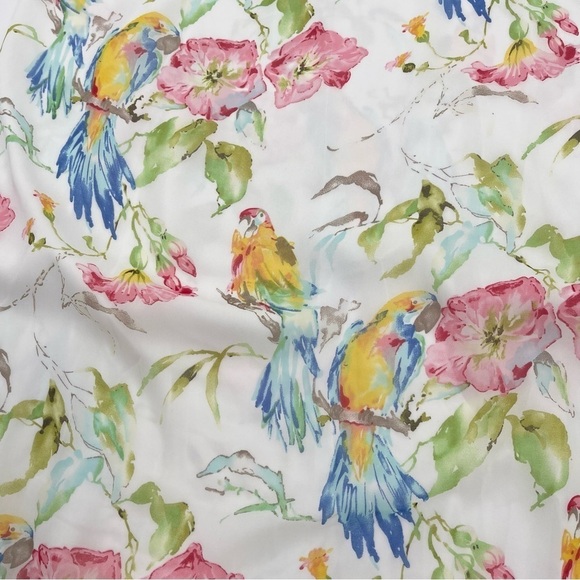 Tommy Bahama Weekend Escape Maxi Skirt Womens Size Medium Floral birds NWT - Picture 8 of 13